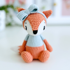 Pippi the Fox amigurumi by Sarah's Hooks & Loops
