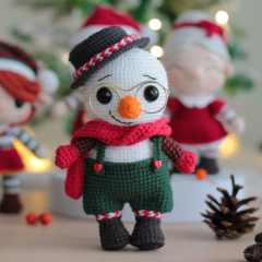 Christmas Collection amigurumi pattern by Crocheniacs