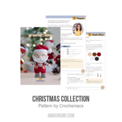 Christmas Collection amigurumi pattern by Crocheniacs