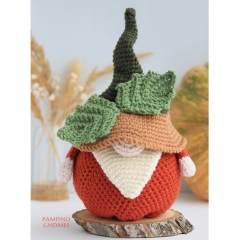Crochet Pumpkin Gnome pattern amigurumi pattern by PamPino Gnomes