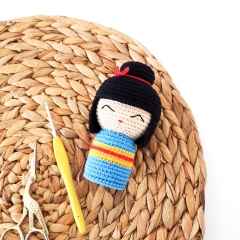 Kimono Doll amigurumi by Stitch by Fay