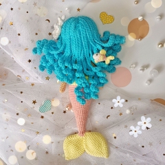 Shiny the Mermaid amigurumi by LovenikaDesign