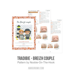 TradiBie - Breizh Couple amigurumi pattern by Noobie On The Hook