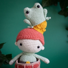 The Frog Prince - Matryoshka Toy amigurumi by Lalylala