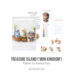 Treasure Island ('Mini Kingdom') amigurumi pattern by AradiyaToys