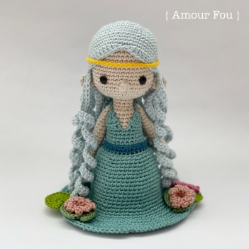 Lily, the water nymph amigurumi pattern by Amour Fou