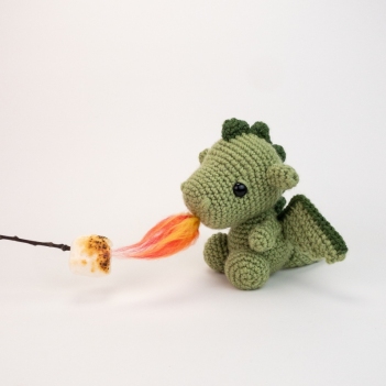 Desmond the Dragon amigurumi pattern by Theresas Crochet Shop