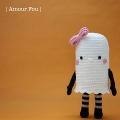 Anouk, the Ghost Girl amigurumi by Amour Fou