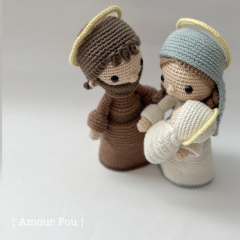 Nativity Set amigurumi by Amour Fou