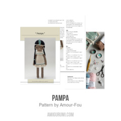 Pampa amigurumi pattern by Amour Fou