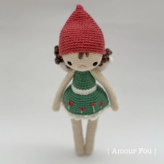Poppy, the pixie fairy amigurumi by Amour Fou