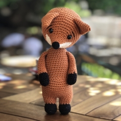 Crochet Fox - Amigurumi Sherlock amigurumi pattern by Pepika
