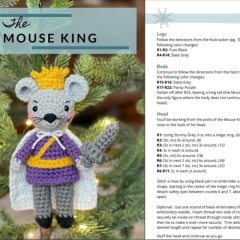 Nutcracker Ornament Collection amigurumi pattern by Crochet to Play
