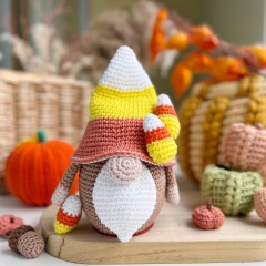 Crochet Halloween Gnomes amigurumi pattern by RNata