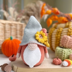 Crochet Halloween Gnomes amigurumi by RNata