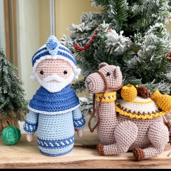 Crochet Wise Men and Camel amigurumi by RNata