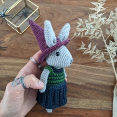 Cute bunny + Halloween collection amigurumi by La Fabrique des Songes