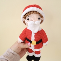 Christopher the Santa Costume Doll amigurumi by Smiley Crochet Things