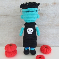 Frankie Jr. amigurumi pattern by Tejidos con alma