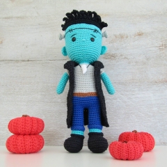 Frankie Jr. amigurumi pattern by Tejidos con alma