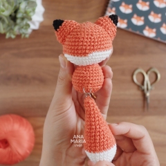 Little Fox amigurumi pattern by Ana Maria Craft