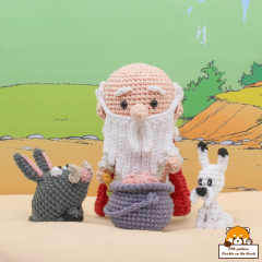 Asterix and his friends amigurumi pattern by Noobie On The Hook