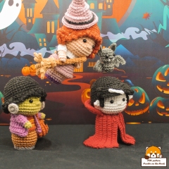 MiniBie - Spooky Season amigurumi by Noobie On The Hook