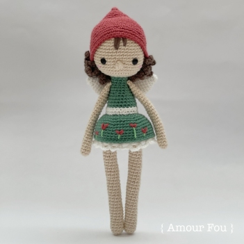 Poppy, the pixie fairy amigurumi pattern by Amour Fou