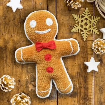Gingerbread Manni amigurumi pattern by Gutherz Design