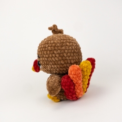 Tucker the Plush Turkey amigurumi by Theresas Crochet Shop