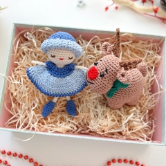 Christmas Ornaments (mini toys) amigurumi pattern by RNata