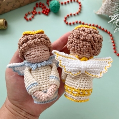 Crochet Angel (mini toy) amigurumi by RNata