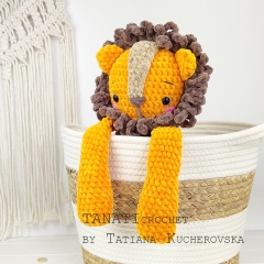 Lion crochet pattern/Plush lion amigurumi pattern by TANATIcrochet