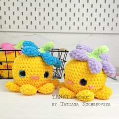 OctoDuck/kawaii crochet pattern amigurumi pattern by TANATIcrochet