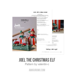 JOEL the Christmas elf amigurumi pattern by valentin.c