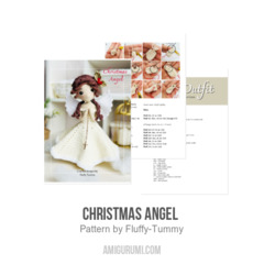 Christmas Angel  amigurumi pattern by Fluffy Tummy