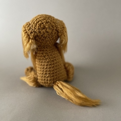 Golden Retriever amigurumi by CrochetThingsByB