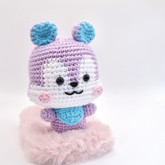 Baby MANG Without Mask BT21 amigurumi pattern by Hello Amijo