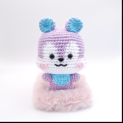 Baby MANG Without Mask BT21 amigurumi by Hello Amijo