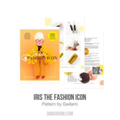 Iris the Fashion Icon amigurumi pattern by Gwilami