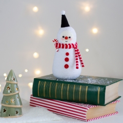 Christmas Snowman amigurumi pattern by TwoLoops