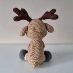 Mocha the Reindeer amigurumi by LittleEllies_Handmade