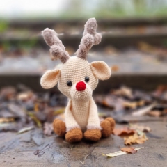 Mocha the Reindeer amigurumi pattern by LittleEllies_Handmade