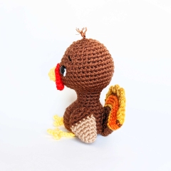 Mini Tom Turkey  amigurumi pattern by AmiAmore