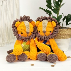 Lion crochet pattern/Plush lion