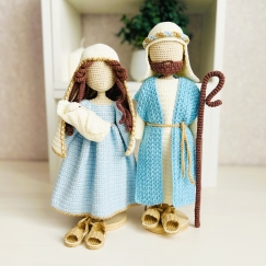 Mary and Joseph outfits