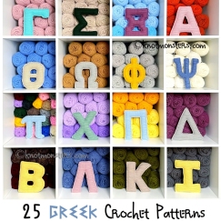 Greek Letters Patterns