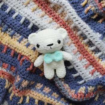 Pedro the Polar Bear  amigurumi pattern by Snips & Stitches