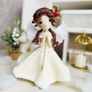 Christmas Angel  amigurumi pattern by Fluffy Tummy