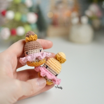 Mini sugar plum fairy amigurumi amigurumi pattern by O Recuncho de Jei